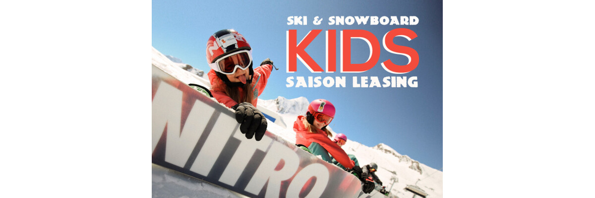Wild East Kids Ski- und Snowboardleasing startet anfang November - Wild East Kids Ski- und Snowboardleasing startet anfang November - WILD EAST
