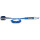 Dakine SUP 10X3/16" Coiled Ankle Leash blue