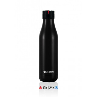 Les Artistes Paris Bottle UP 500ml matt schwarz