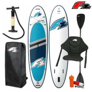 F2 I-SUP Sector 12.2  inkl. Kayakpaddel & Sitz
