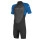 O´Neill Reactor II Shortsleeve 2mm Neoprenanzug Back Zip black/ocean