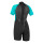 ONeil Reactor II Back Zip 2mm Womens black/aqua 2022