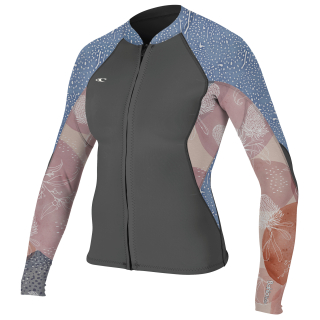 O´Neill Bahia 1/0.5mm Womens Full Zip Neopren Jacke desert bloom 2022