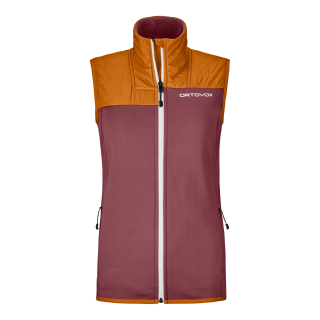 Ortovox Fleece Plus Weste mountain rose