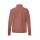Picture Bake Grid Fleece Front Zip Cedar Wood