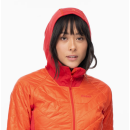 Bergans Cecilie Light Insulated Hybrid Jacket Energy Red/Red Leaf