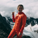Bergans Cecilie Light Insulated Hybrid Jacket Energy Red/Red Leaf