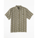 Billabong Sundays Jacquard Kurzarm Hemd Light Sage
