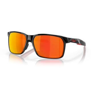 Oakley Portal X Polished Black - PRIZM Ruby Polarized Gläser