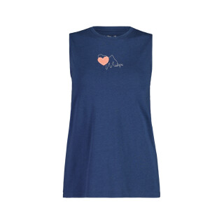 Maloja MangartM. Wood Cotton Tank Top midnight