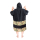 ALL-IN Beach Crew Line V Poncho Black/Camouflage
