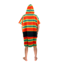 ALL-IN Beach Crew Line V Poncho Mexican Stripes