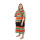 ALL-IN Beach Crew Line V Poncho Mexican Stripes