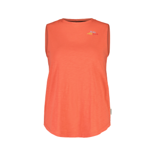 Maloja RoselendM. Organic Cotton Tank cranberry