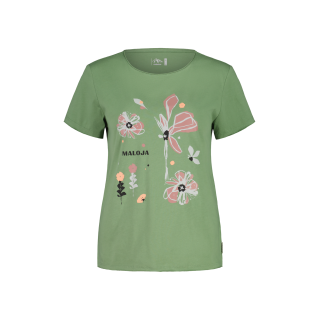 Maloja PadolaM. Traceable BioRe Tee pastel clover