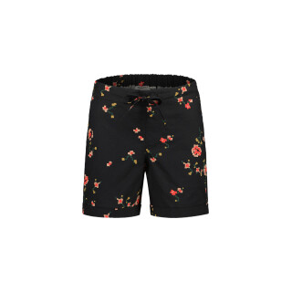 Maloja SalzachM. Organic Cotton Shorts deep black pixelrose
