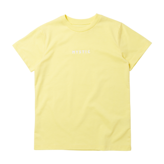 Mystic Brand Tee Women pastel yellow