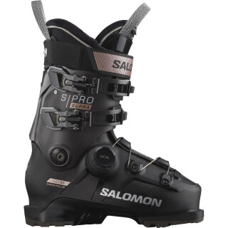 Salomon S/PRO SUPRA BOA® 95 Black / Beluga / Pink Gold Metallic