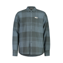 Maloja AblancaM Organic Hemd shaded sage check