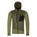 Ortovox FLEECE GRID HOODY wild herbs