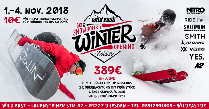 Wild East Winter Opening Soelden 2018