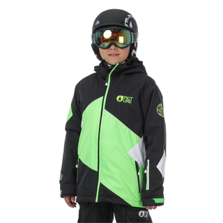 Picture Seattle Jacket black neon green white