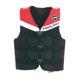 Prolimit Vest Nylon 3-Buckle black/red