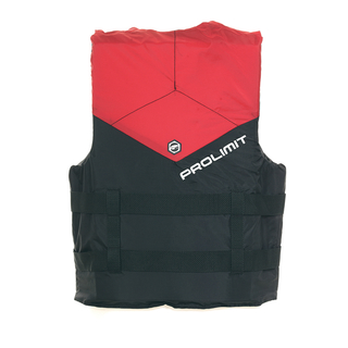Prolimit Vest Nylon 3-Buckle black/red