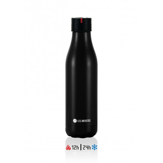 Les Artistes Paris Bottle UP 500ml matt schwarz