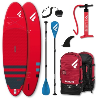 Fanatic SUP Set Fly Air red 104 & Pure Paddel