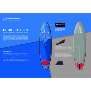 Starboard SUP 120 X 33 X 6 iGO CLUB DELUXE SC