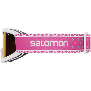 Salomon Kiwi Access Kids Skibrille white-pink