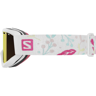 Salomon Juke Kids Skibrille white-ruby