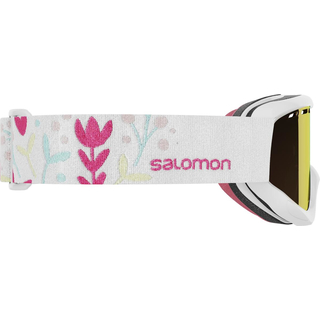 Salomon Juke Kids Skibrille white-ruby