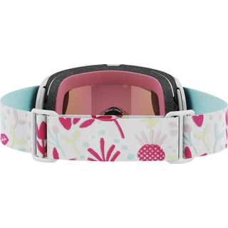 Salomon Juke Kids Skibrille white-ruby