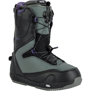 Nitro Cave TLS Step On Damen Snowboardboot Black-Charcoal