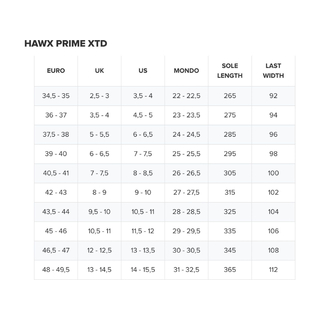 Atomic Hawx Prime XTD 105 W CT GW Tourenskischuh