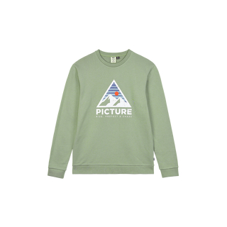 Picture Authentic Crew Sweater Green Spray