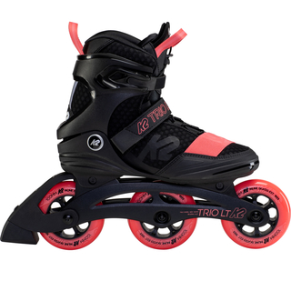 K2 Trio W LT 100 Short Cuff black/coral