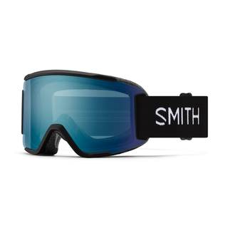 Smith Squad S Black + ChromaPop Everyday Blue Mirror Lens