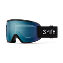 Smith Squad S Black + ChromaPop Everyday Blue Mirror Lens