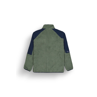 Picture Quilchena Zip Fleece Green Spray Dark Blue