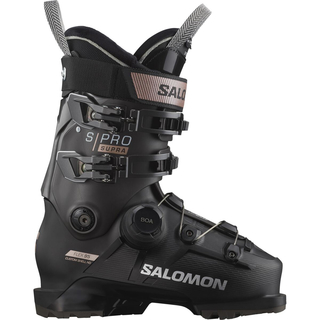 Salomon S/PRO SUPRA BOA 95 Black / Beluga / Pink Gold Metallic