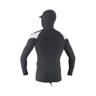 ONeill Premium Skins OZone L/S Rashguard mit Kapuze graphite/slate/white