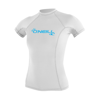 ONeill Wms Basic Skins S/S Rash Guard white