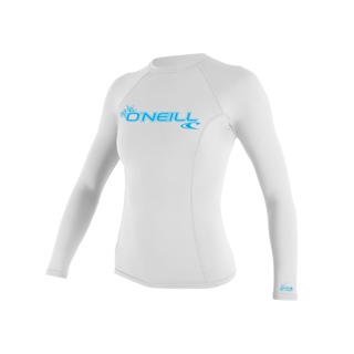 ONeill Wms Basic Skins L/S Rashguard white