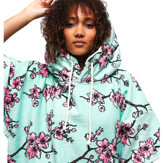 ALL-IN Beach Crew Line T Poncho Cherry Tree