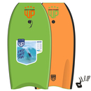 Bodyboard Wave Power Woop 41 Lime Orange