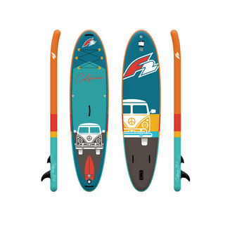 F2 California 10.6 T�rkis + 3-teiliges Paddel