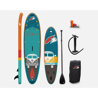 F2 California 10.6 T�rkis + 3-teiliges Paddel